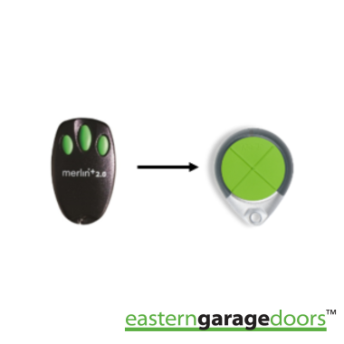 C945 Merlin 3 Button Key Ring Remote Control DISCONTINUED PRODUCT - REPLACEMENT PRODUCT E970M Merlin 4 Button Key Ring Remote