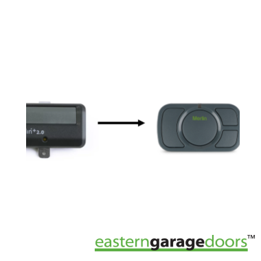 E940M Merlin Single Button Visor Remote - DISCONTINUED PRODUCT REPLACEMENT E964M Merlin Four Button