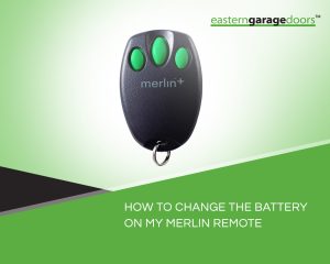 merlin remote battery